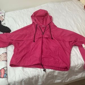 Hot pink trendy top/sweater top